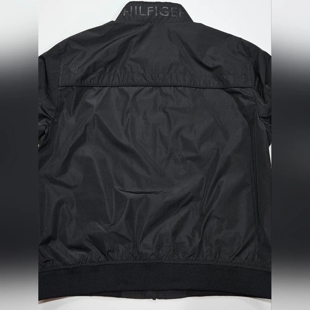 NWT Tommy Hilfiger Men's Legacy Water and Wind Resistant  Bomber Jacket Size L - Picture 9 of 11
